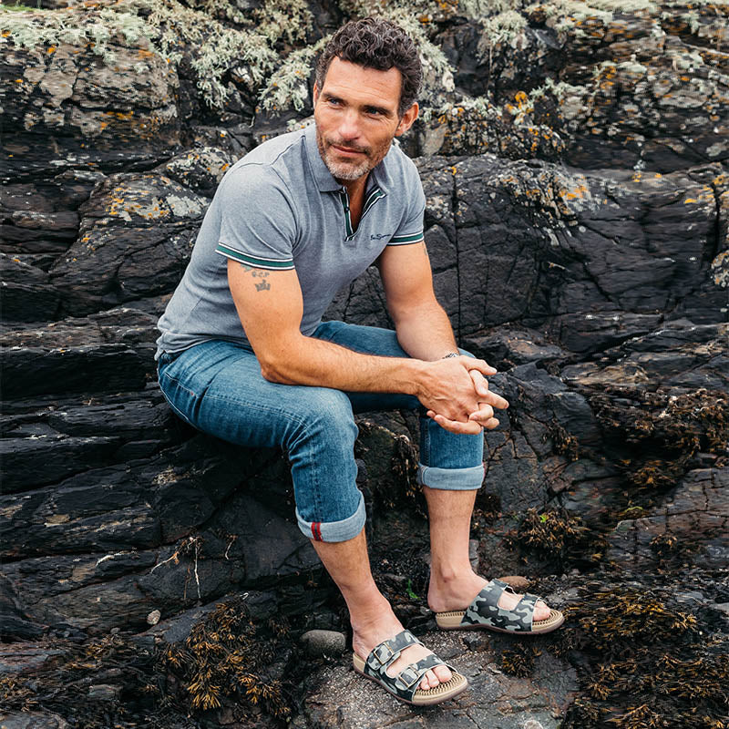 Lochy Reflexology Sandals for Men Stylish Foot Pain Relief